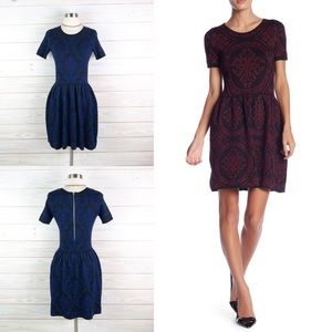 Romeo & Juliet Couture Short Sleeve Knit Dress S